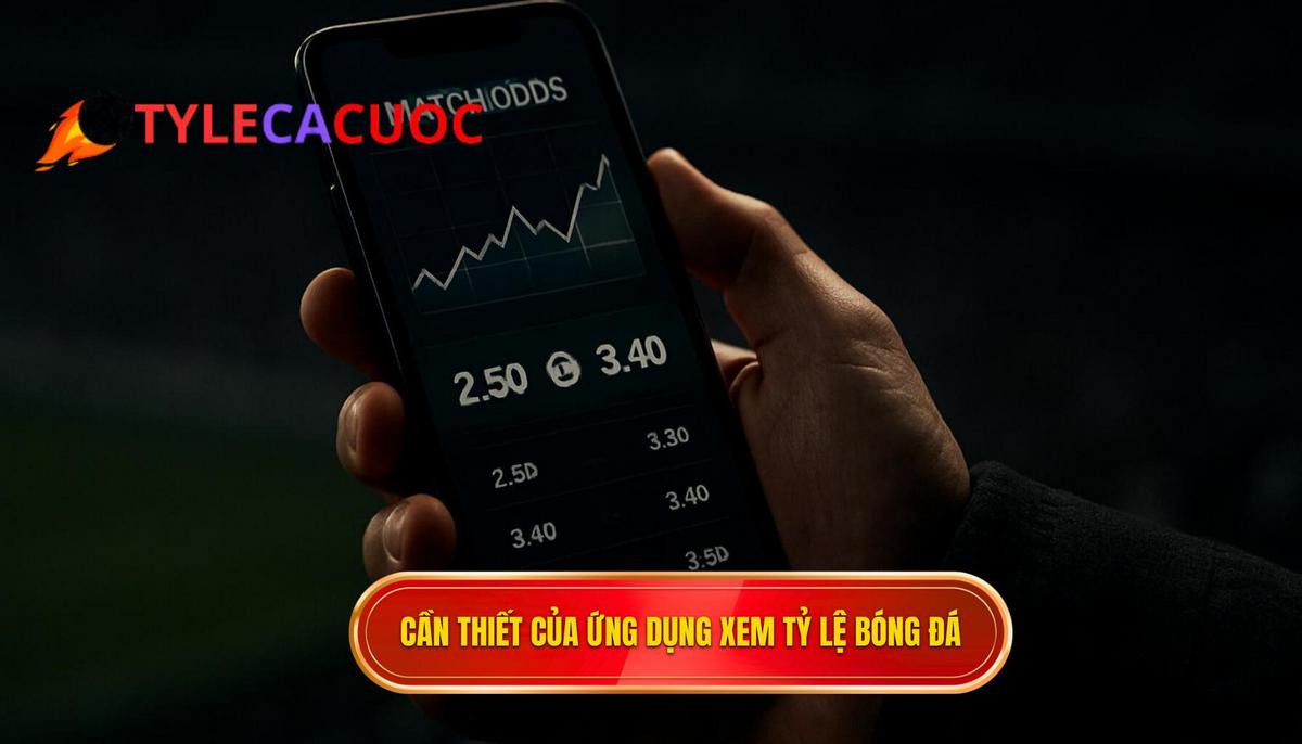Sự Cần Thiết Của App Xem Tỷ Lệ Cá Cược Bóng Đá Trong Phân Tích Kèo