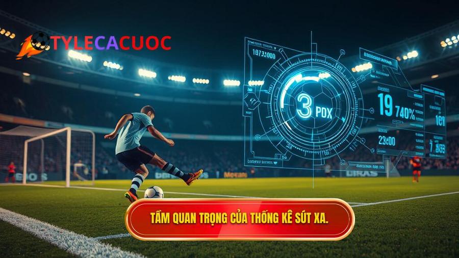 Tại sao thống kê sút xa lại quan trọng trong soi kèo?