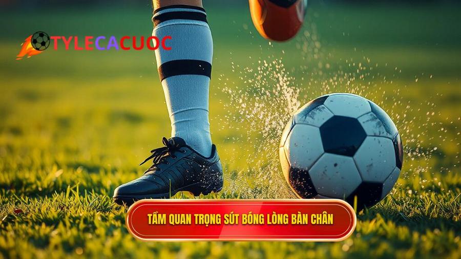 Tại sao kỹ thuật sút bóng bằng lòng bàn chân phải lại quan trọng?