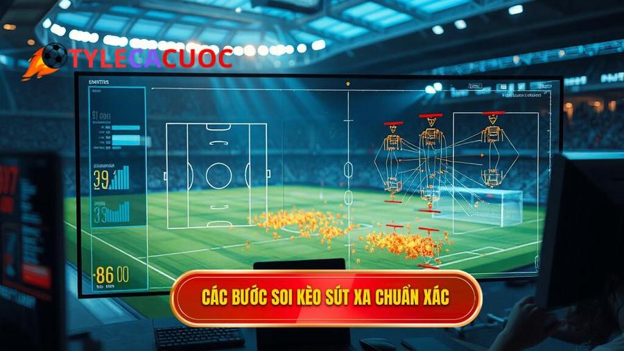 Các bước thực hành soi kèo dựa trên dữ liệu sút xa