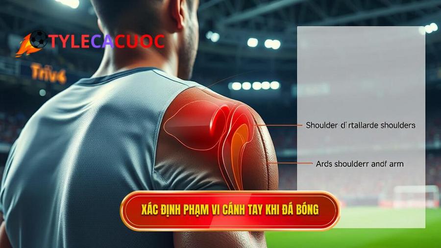 Hiểu đúng về định nghĩa "Cánh tay" trong bóng đá