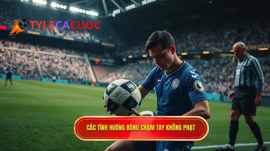 Các trường hợp cụ thể: Khi nào tay chạm bóng không bị phạt?