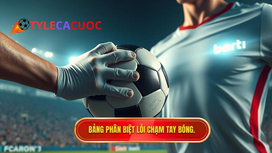 Bảng tóm tắt phân biệt lỗi chạm tay và không phạm lỗi