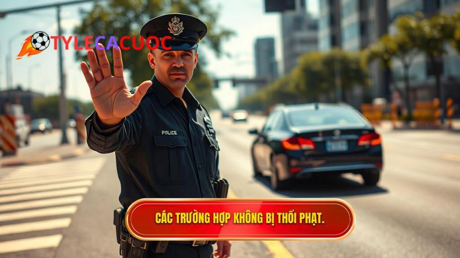 3. Các trường hợp KHÔNG bị thổi phạt theo luật mới